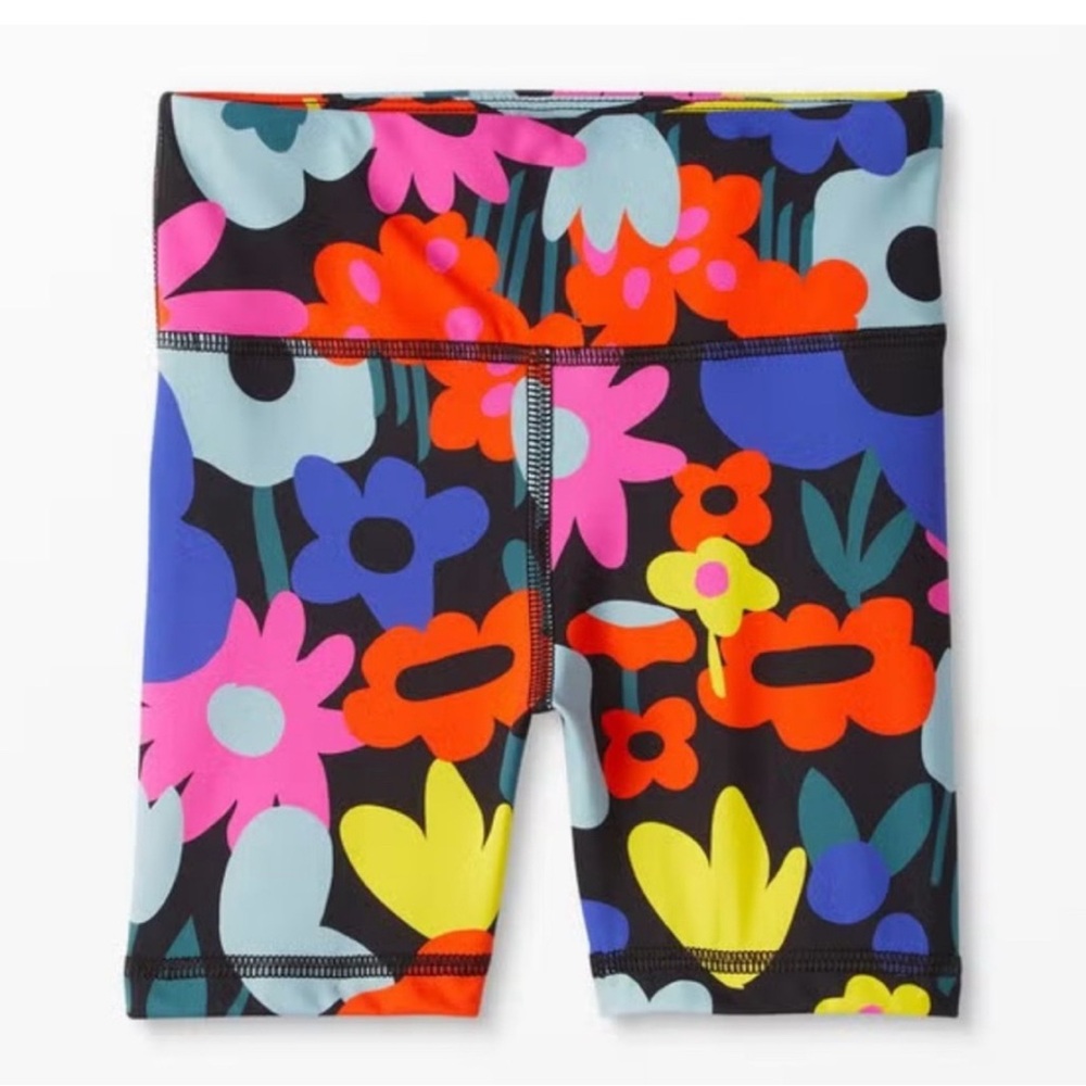 Hanna Andersson floral biker shorts